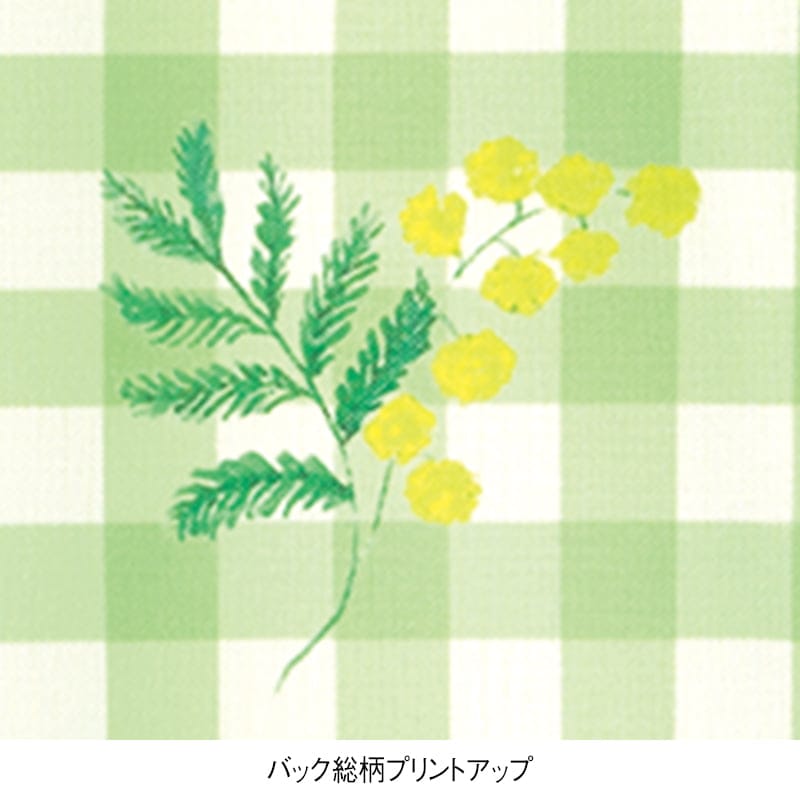 <かえるのピクルス>サガラ刺繍アップリケエプロン