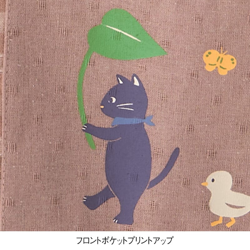 ねこねこクラブ ギンガムチェックエプロン