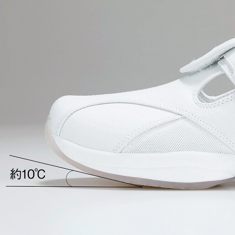 専用　③紫　グレー　おてて横 ☆＜天使のナースシューズ＞クローズトップ2WAYエアーシューズ