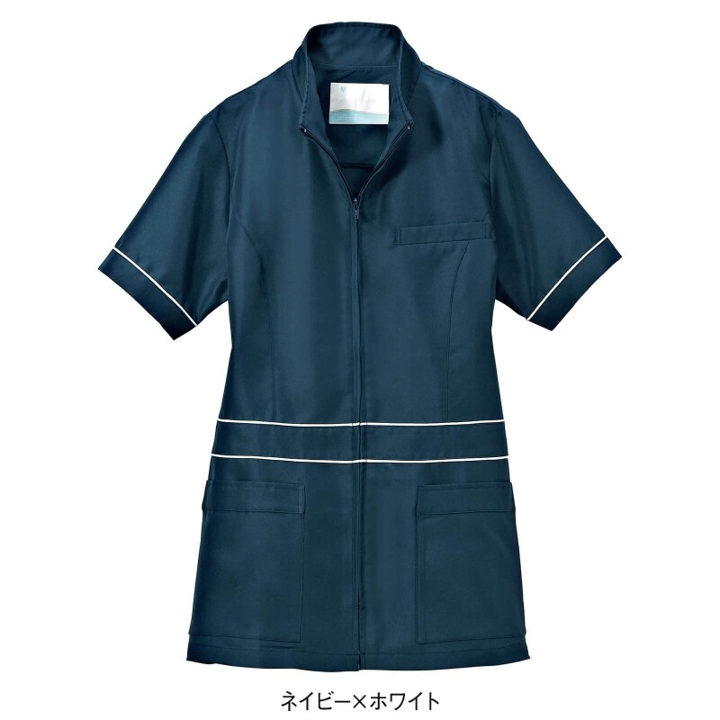 ビューティウェア スタンドカラージャケット 白衣 ナース服 ナースウェア 看護師 ナース の通販ならアンファミエ