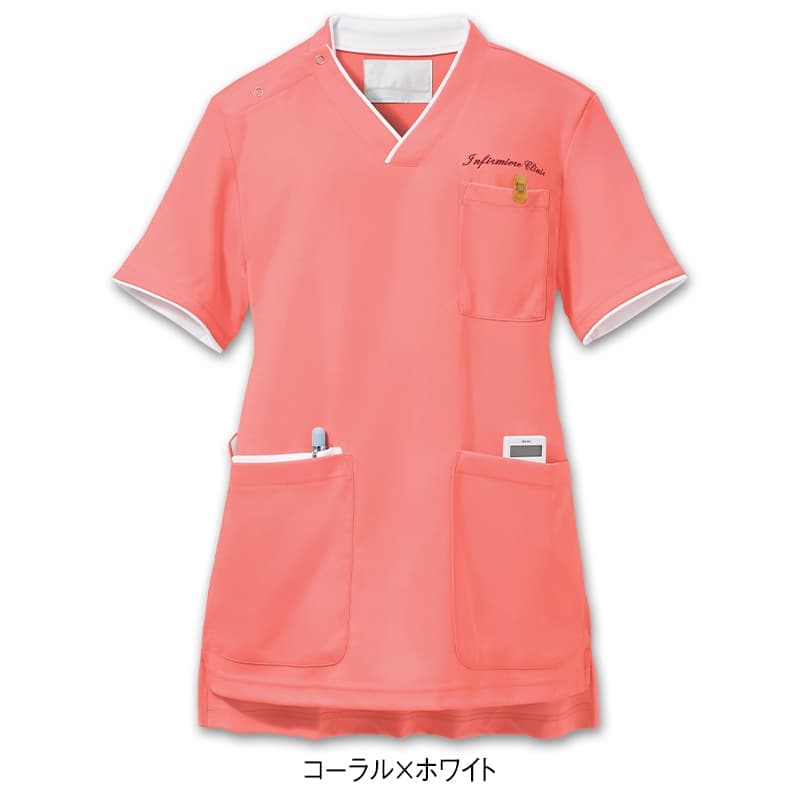 パウダーストレッチ 肩スナップスクラブ(男女兼用)