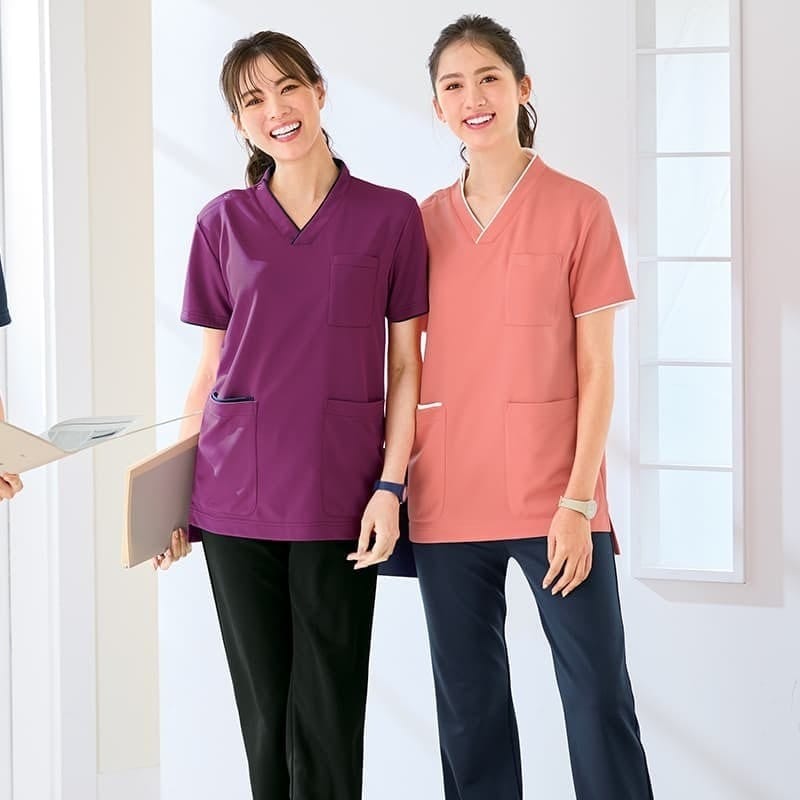 パウダーストレッチ 肩スナップスクラブ(男女兼用)