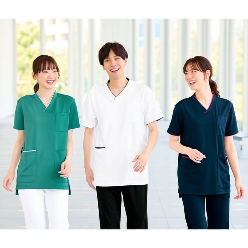 パウダーストレッチ 肩スナップスクラブ(男女兼用)