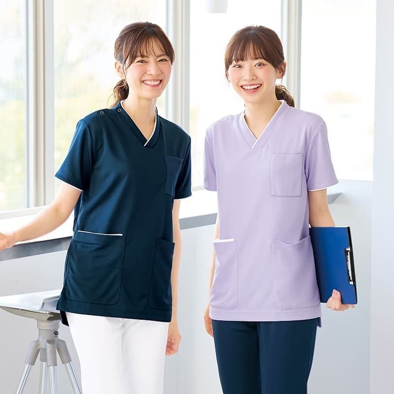 パウダーストレッチ 肩スナップスクラブ(男女兼用)