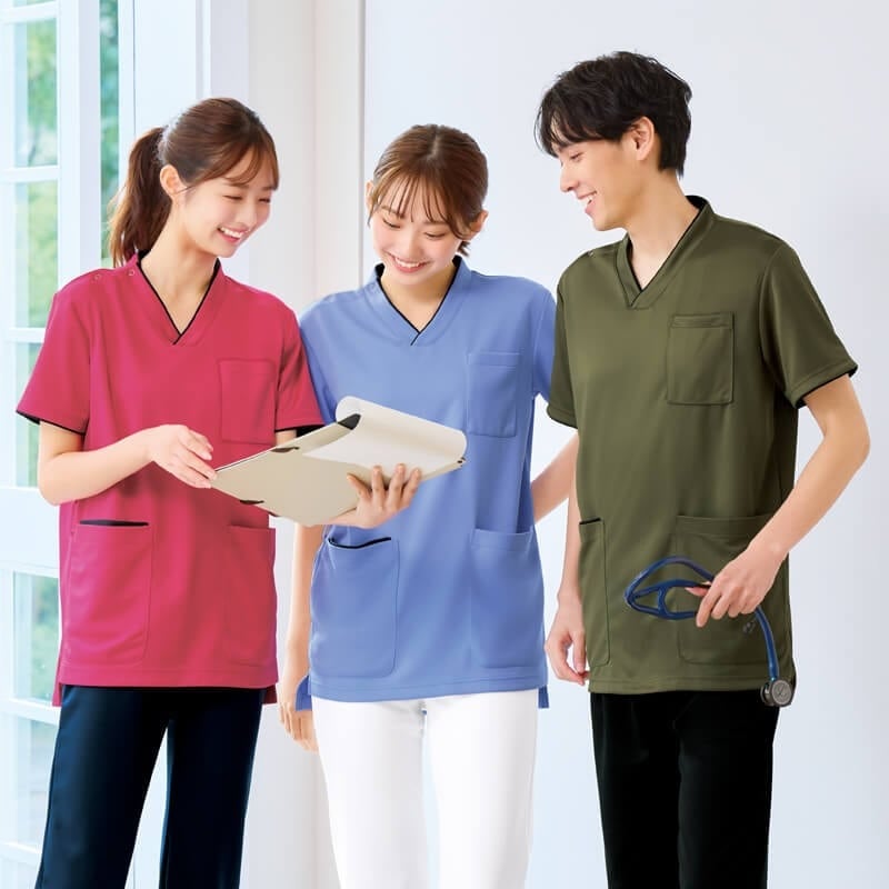 パウダーストレッチ 肩スナップスクラブ(男女兼用)