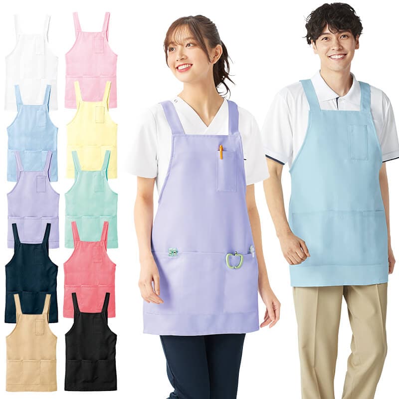 ノーアイロンエプロン(男女兼用)