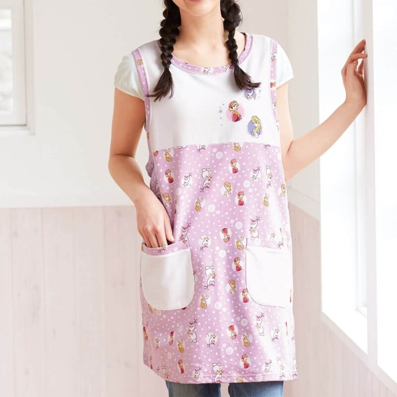 ディズニー ミニ裏毛チュニック エプロン 予防衣 看護師 ナース の通販ならアンファミエ