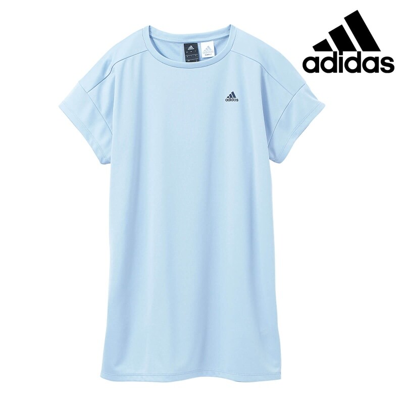 アディダス ミドル丈半袖tee 訪問介護 介護 看護師 ナース の通販ならアンファミエ