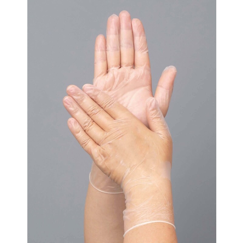 生き活きプラスチック手袋77(パウダーフリー)