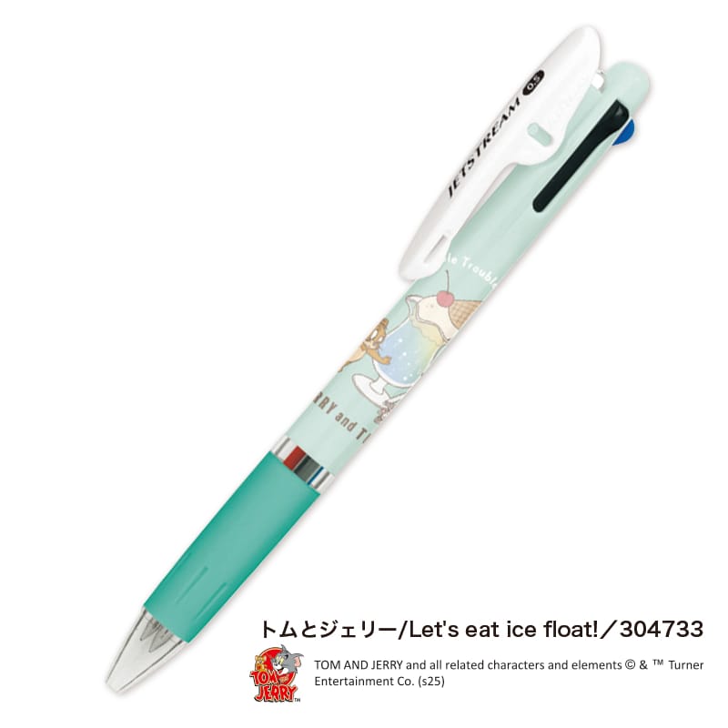 ★CUTE MODEL(キュートモデル)ジェットストリーム3色ボールペン(トムとジェリー)