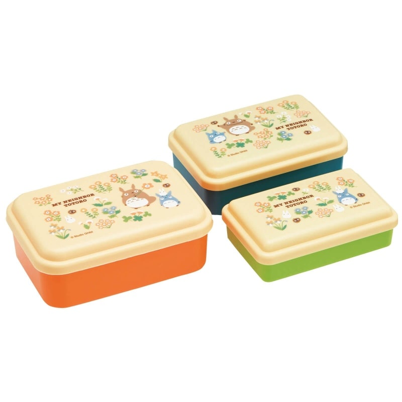<となりのトトロ>入れ子式シール保存容器3P