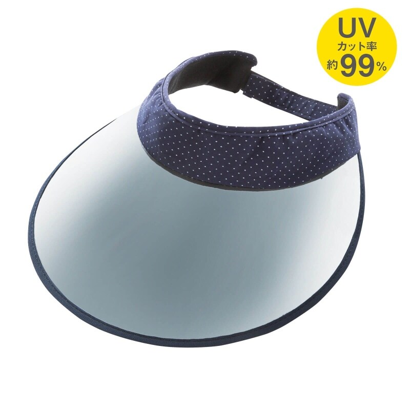 くるっと収納UVクールバイザー
