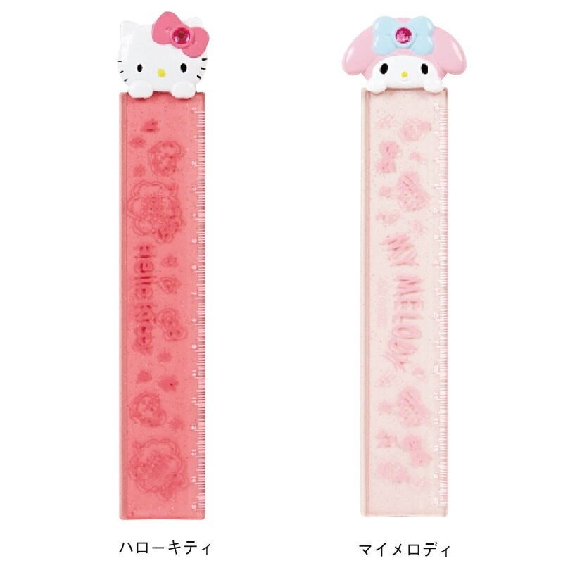 <サンリオ>ダイカット15cmルーラー