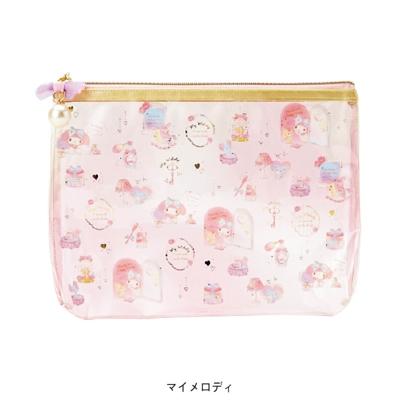 <サンリオ>ビニールマルチケース