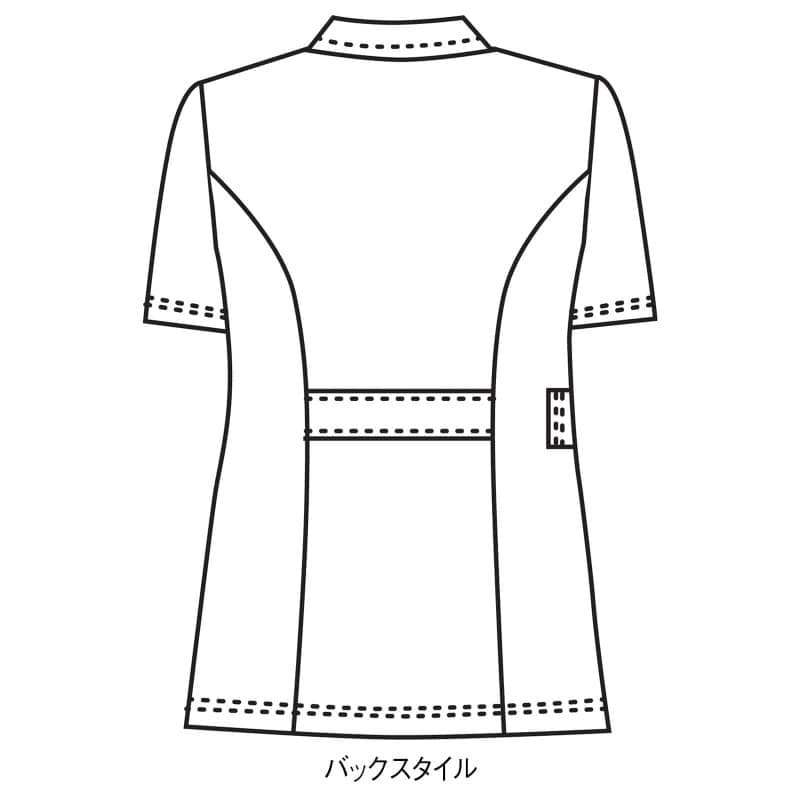 ＜ナガイレーベン×アンファミエ＞アシンメトリー衿ジャケット