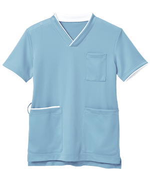 ホリゾンブルー×ホワイト