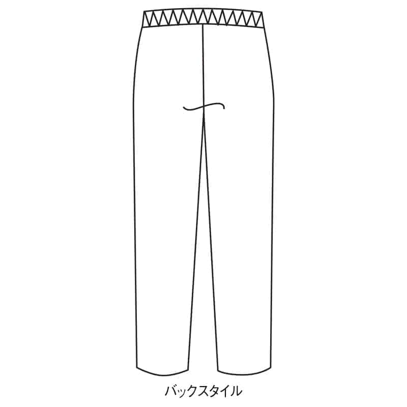 ＜ハナエモリ＞すっきりストレートパンツ