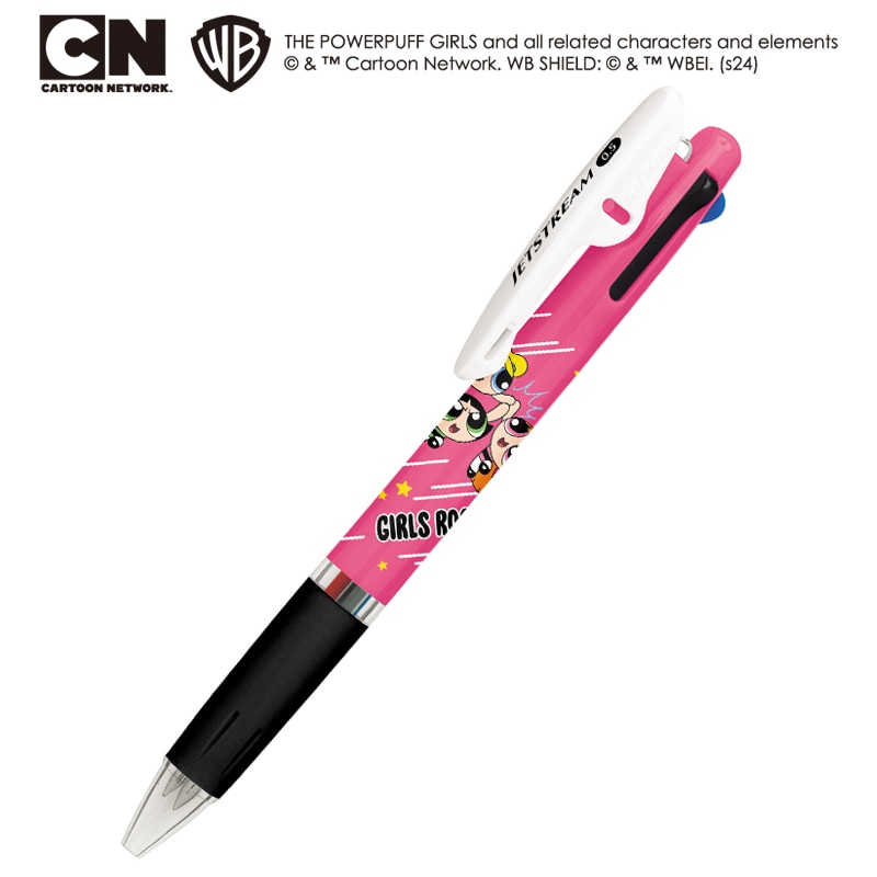 CUTE MODEL(キュートモデル)ジェットストリーム3色ボールペン(パワーパフ ガールズ）