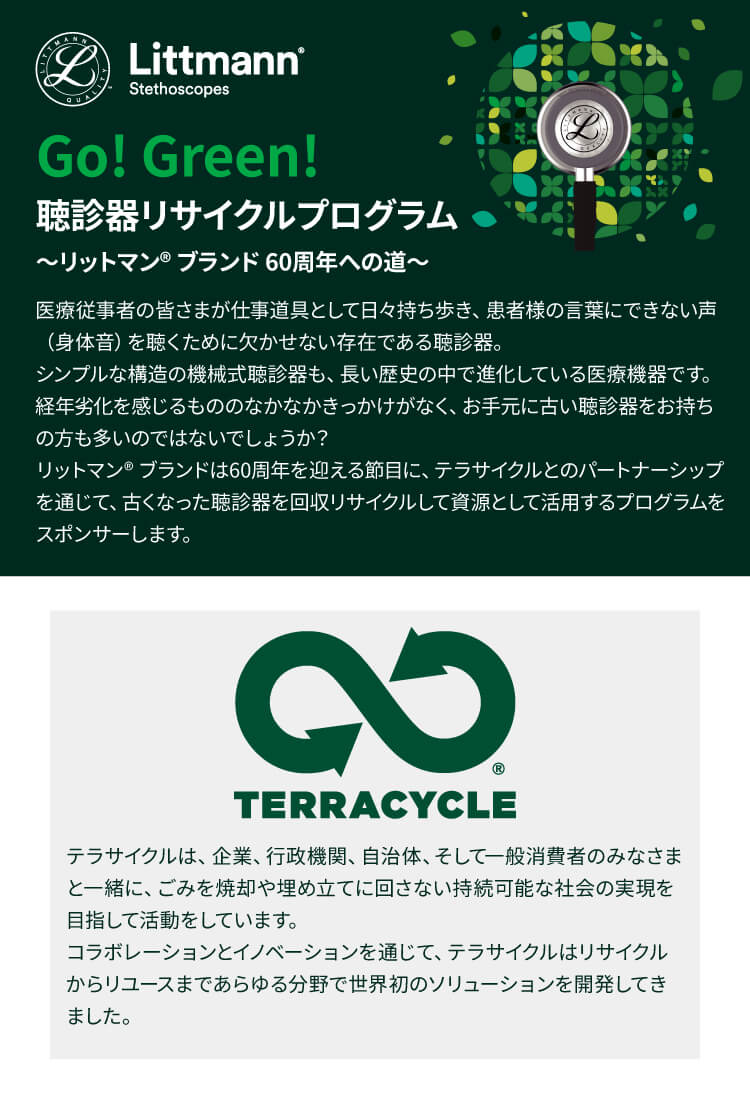 リットマン聴診器リサイクルプログラム